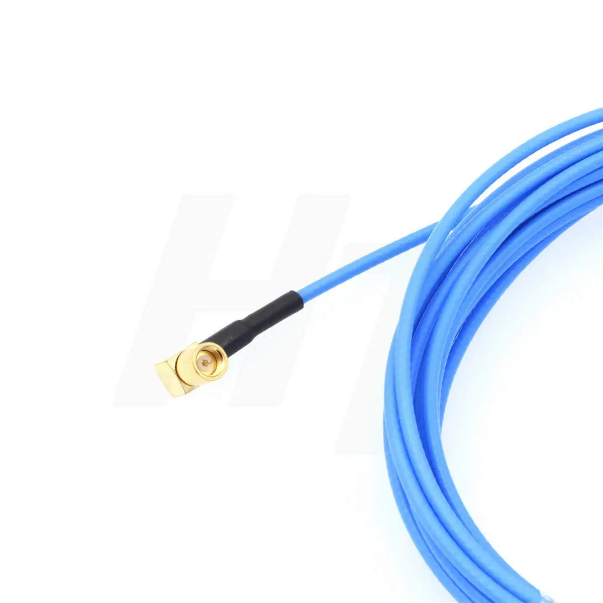 HangTon BNC Male to 90-Degree Microdot 10-32 Angled Cable 5m (16.4 ft) | For Accelerometer Transducer Acoustic Vibration Test - view 3