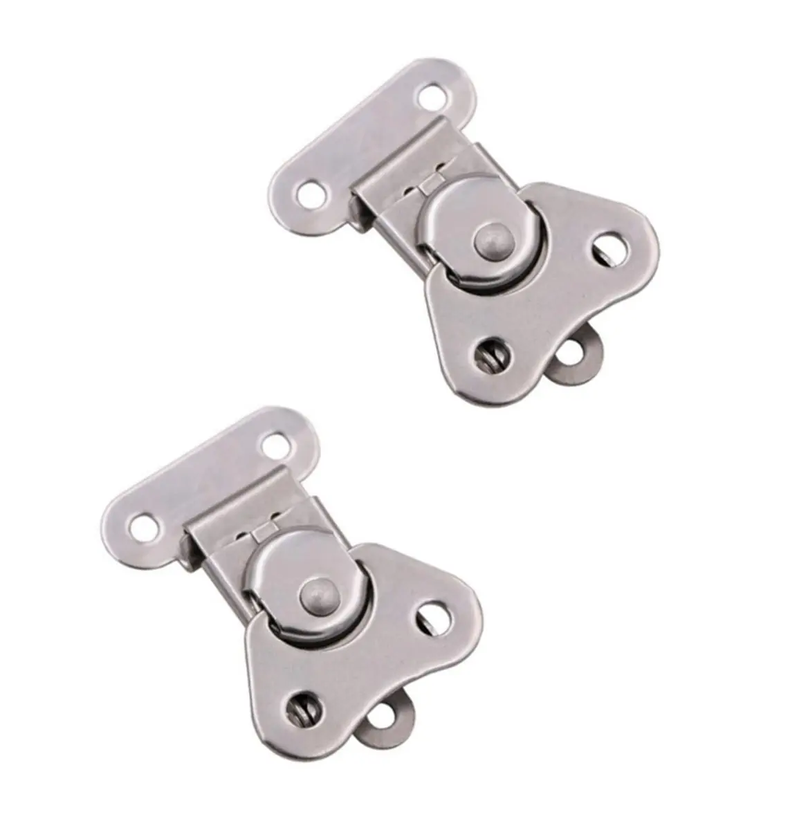XILEWHZF Butterfly Latch 48mm x 38mm (1.89" x 1.49") Stainless Steel Twist Latch | Secure Cabinet & Box Closure - main product image