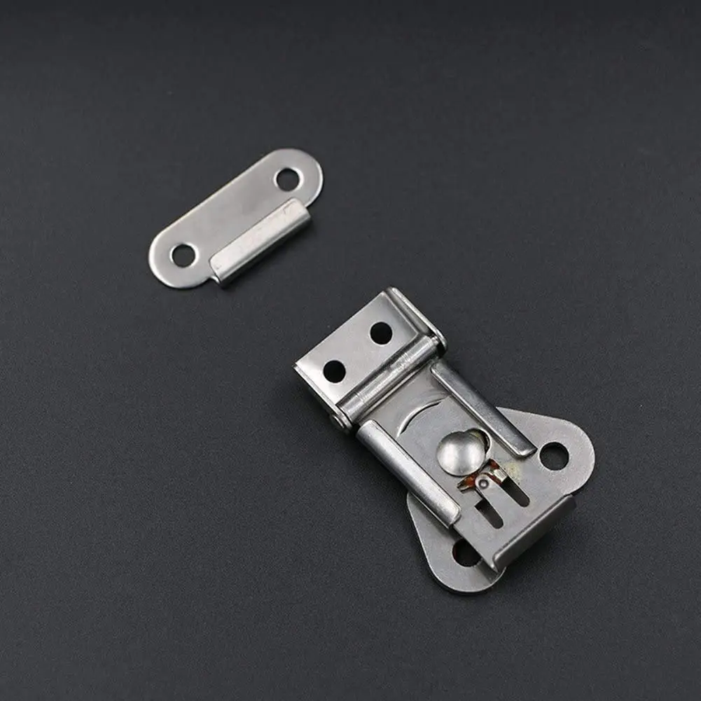 XILEWHZF Butterfly Latch 48mm x 38mm (1.89" x 1.49") Stainless Steel Twist Latch | Secure Cabinet & Box Closure - view 5
