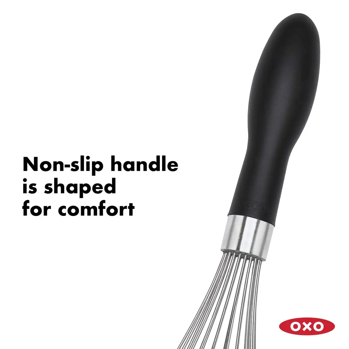 OXO Good Grips 11-Inch Better Balloon Whisk & Cuisinart Set of 3 Fine Mesh Stainless Steel Strainers | Kitchen Utensils - view 3