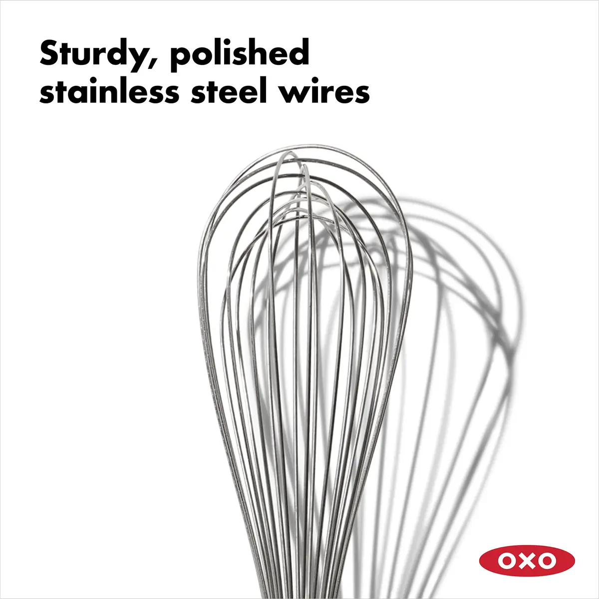 OXO Good Grips 11-Inch Better Balloon Whisk & Swivel Peeler | Kitchen Utensils for Indian Cooking - view 4