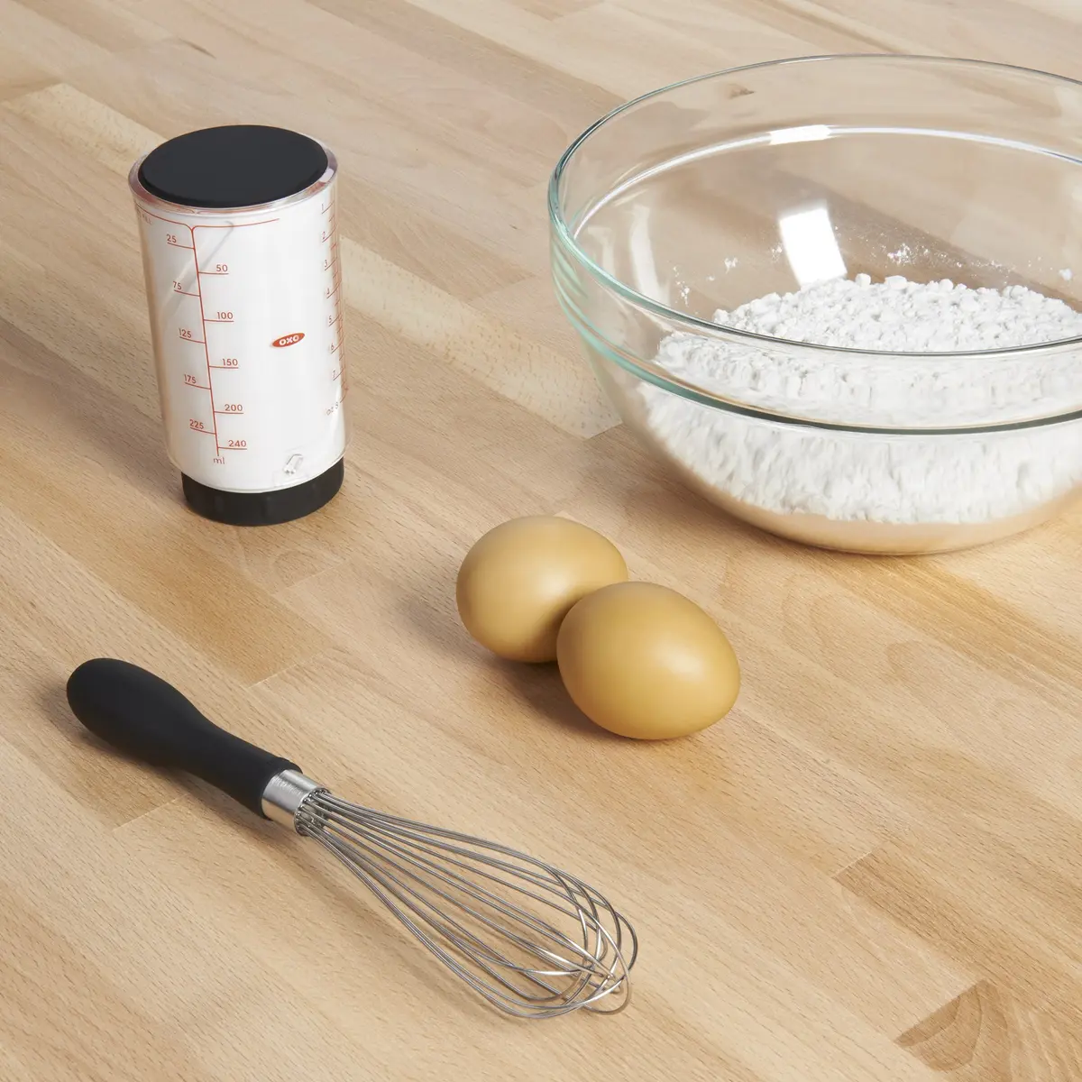 OXO Good Grips 11-Inch Better Balloon Whisk & 9-Inch Whisk Set | Polished Stainless Steel, Dishwasher Safe - view 7