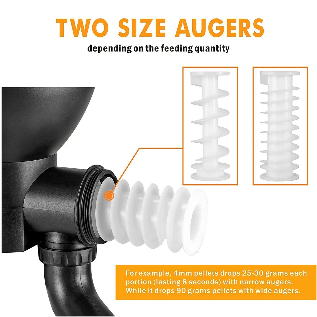 hygger Large Programmable Pond Fish Feeder 5.5L | Weatherproof & Wildlife Safe - view 6