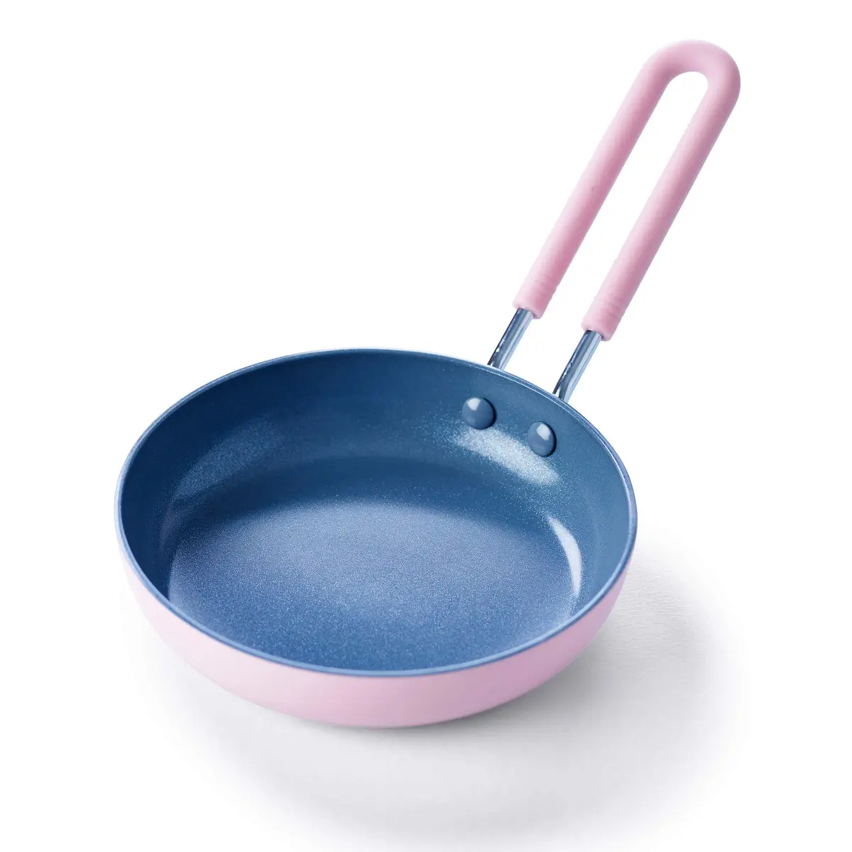 GreenPan Mini Healthy Ceramic Nonstick Egg Pan 13cm (5") Pink | Perfect for Single Servings - main product image