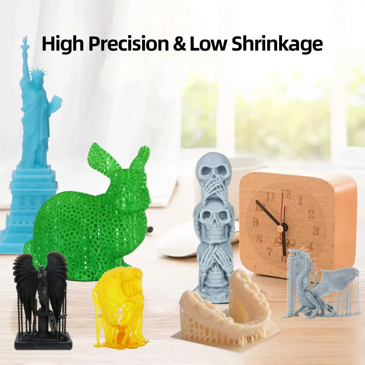 ANYCUBIC Grey 1kg UV Photopolymer Resin | High Precision Fast Curing for LCD 3D Printing - view 7