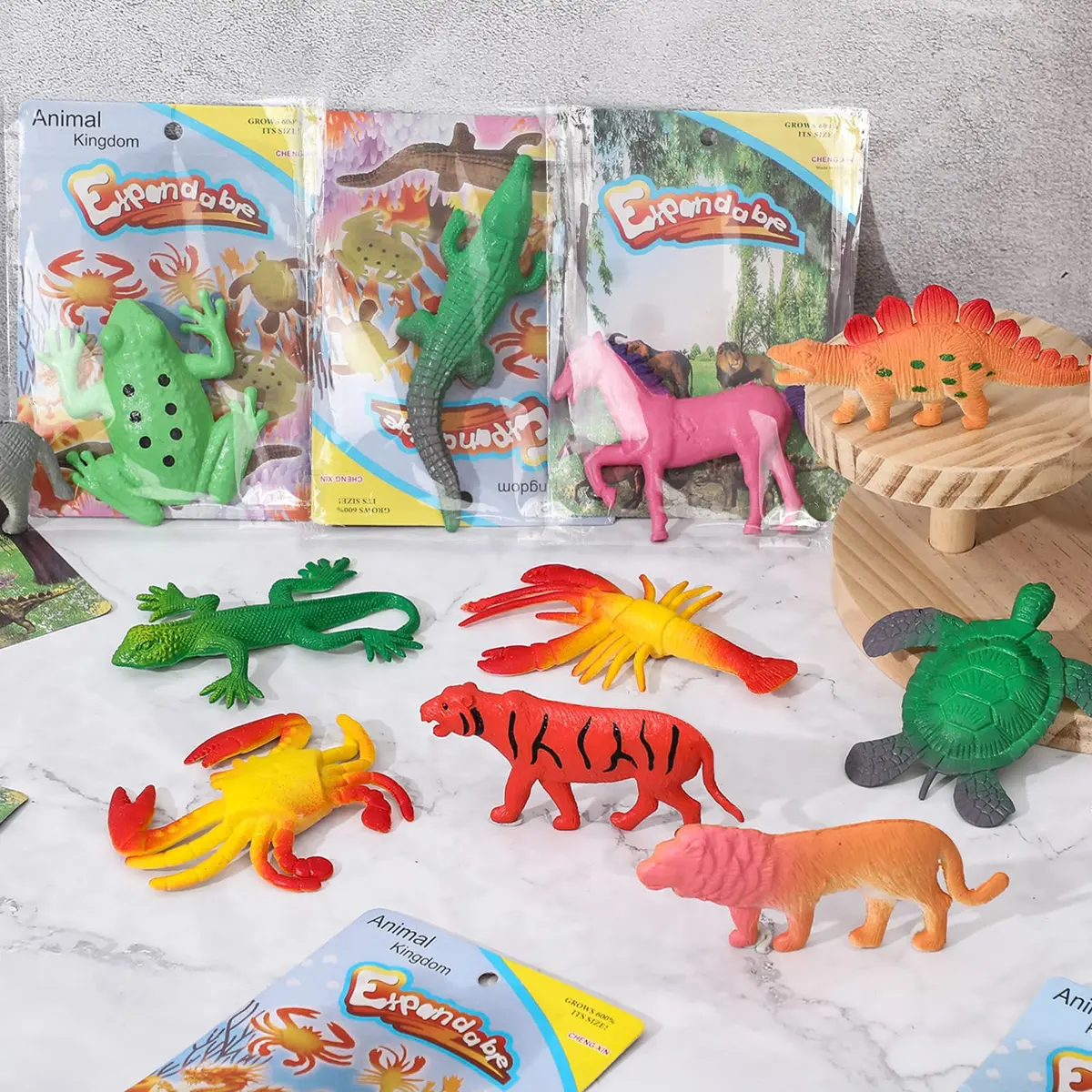 Outus Water Growing Toy Animal Sea Creatures | Realistic, Patience Training, Reusable Fun - view 3