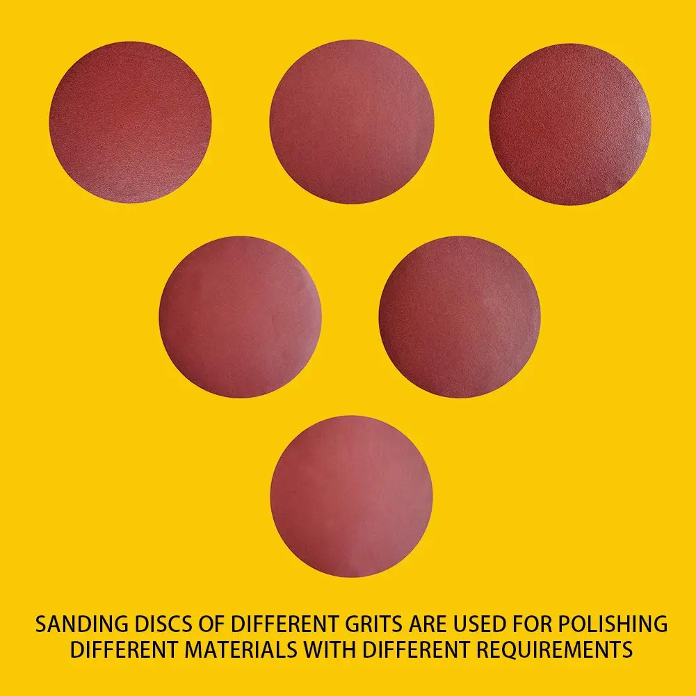 TPmax 18 PCS 12 Inch NO-Hole PSA Aluminum Oxide Sanding Disc | Self Stick, Fine Grits for Metal & Wood (70-120c) - view 4