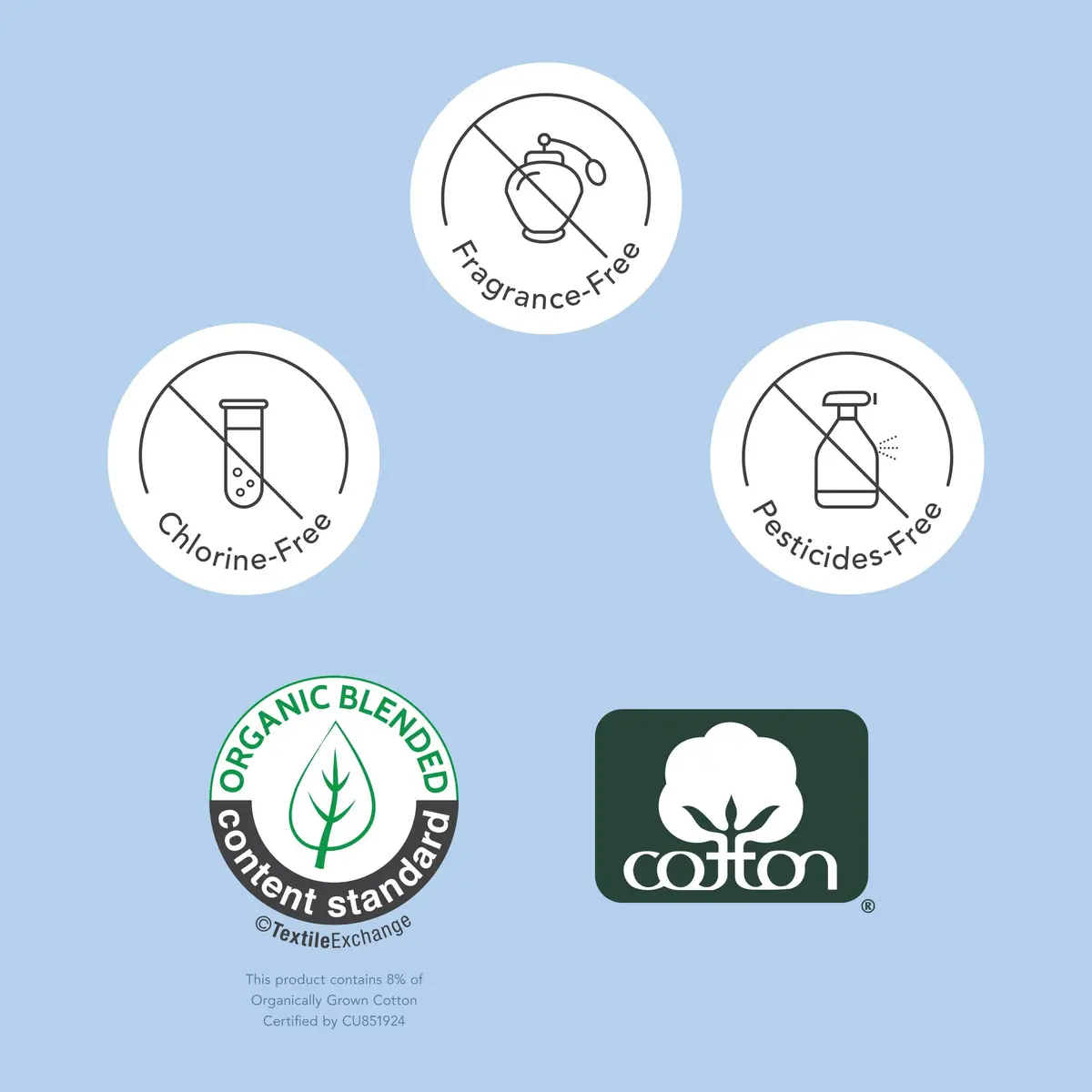 Rael Organic Cotton Incontinence Pads for Women | Heavy Absorbency, 30 Ct - view 8
