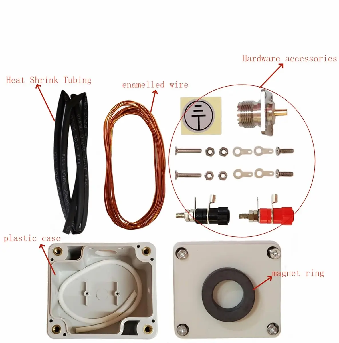 LJJDSLYU Balun Antenna DIY Kits for HAM Shortwave 1-30MHz | Portable Waterproof Radio Antenna Kit - view 2