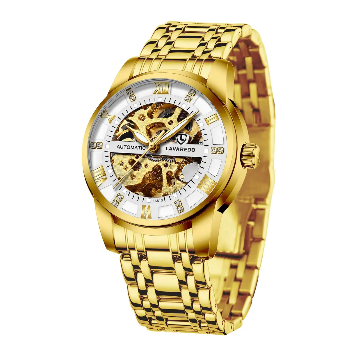 A ALPS Automatic Mechanical Watch for Men | 41mm Stainless Steel Case, 20mm Band, 30M Water Resistant - main product image