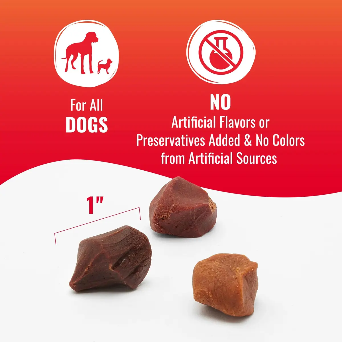Good ‘N’ Tasty Kabob Bites Soft & Chewy Dog Treat, 4 oz (12 Pack) | Premium Chicken & Variety Flavors - view 5