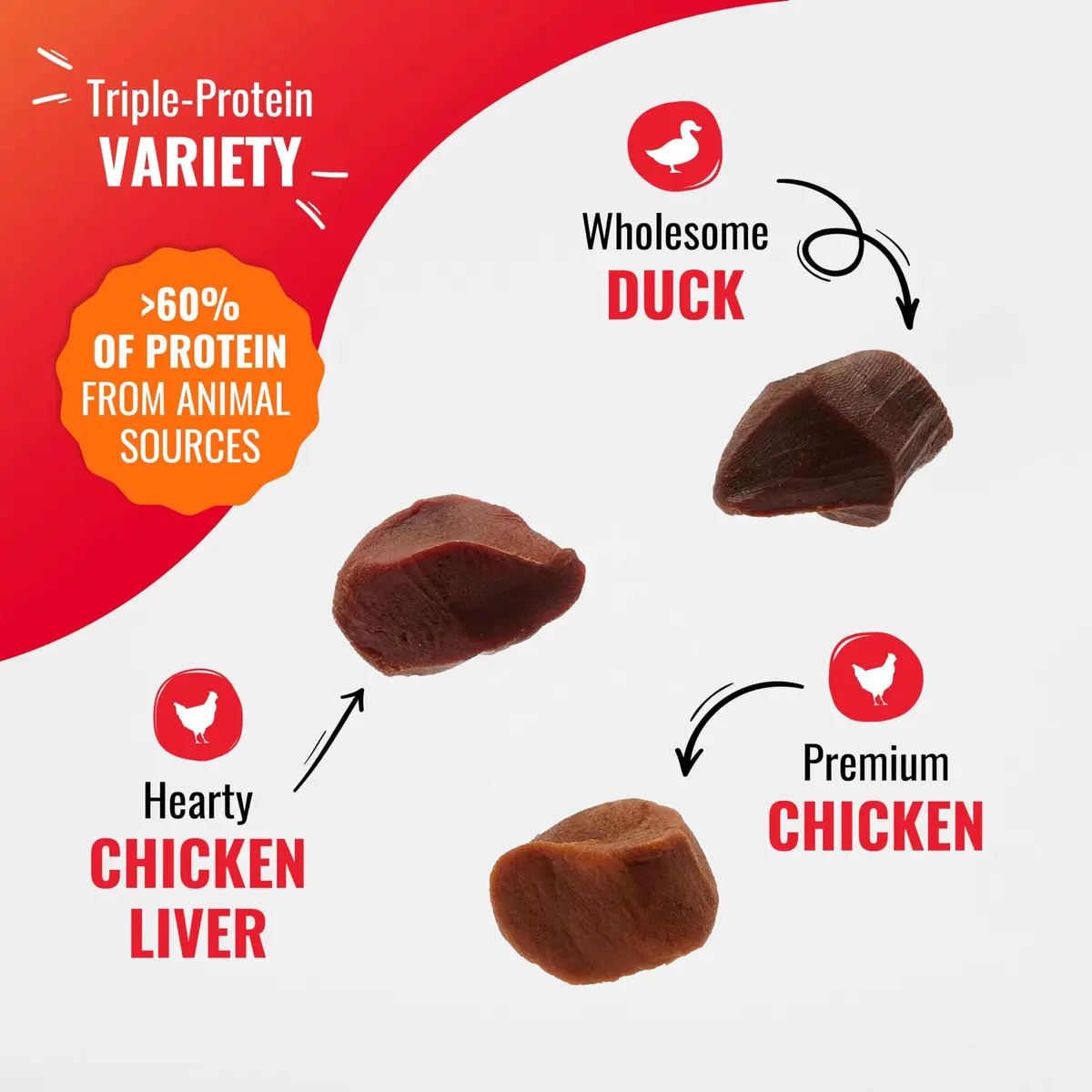Good ‘N’ Tasty Kabob Bites Soft & Chewy Dog Treat, 4 oz (12 Pack) | Premium Chicken & Variety Flavors - view 4