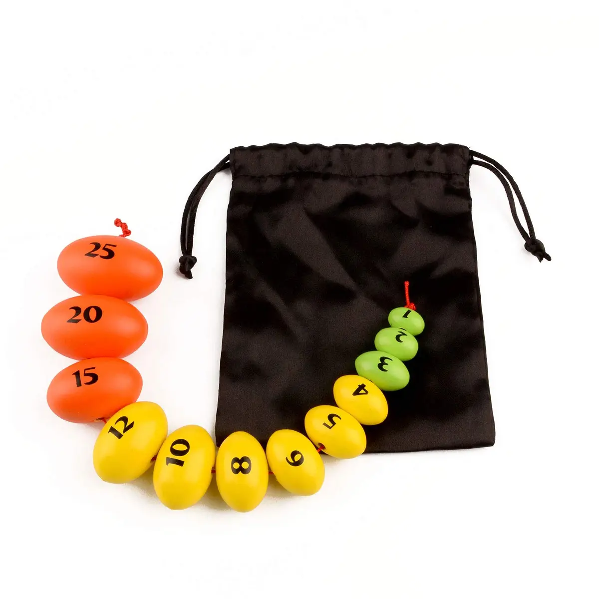 Medarchitect Wooden Prader Orchidometer, 12-Bead Testis Scale with Pouch | Accurate Testicular Volume Measurement - view 5