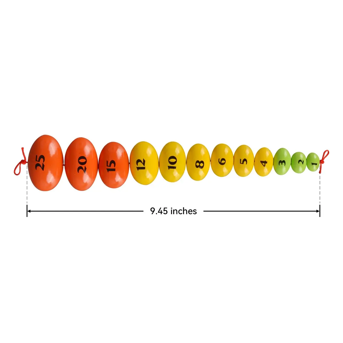 Medarchitect Wooden Prader Orchidometer, 12-Bead Testis Scale with Pouch | Accurate Testicular Volume Measurement - view 7