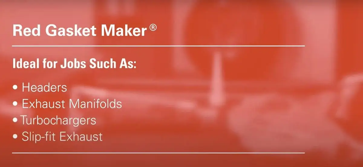 Permatex Right Stuff 90 Minute Red High Temperature Gasket Maker 3 oz | Fast Cure, Long Lasting Seals - view 6