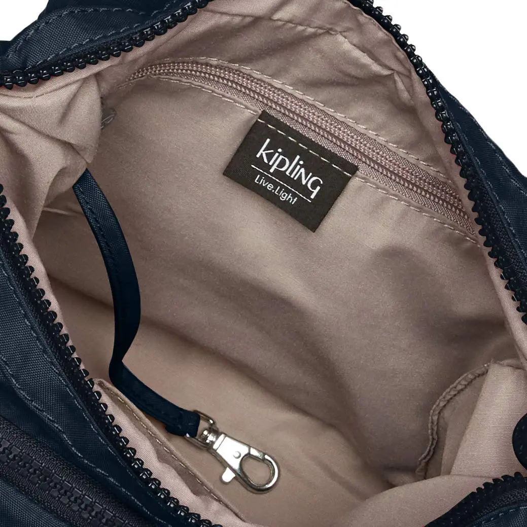 Kipling Gabbie Small Crossbody Bag 11.5''L x 8.75''H x 6.5''D | Lightweight, Water-Resistant Nylon - view 2