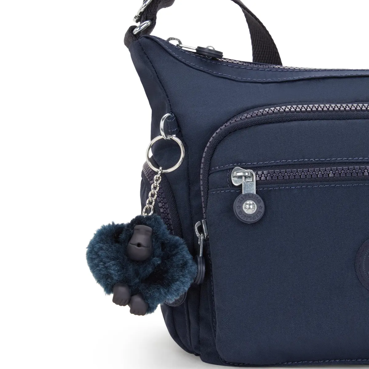Kipling Gabbie Small Crossbody Bag 11.5''L x 8.75''H x 6.5''D | Lightweight, Water-Resistant Nylon - view 3