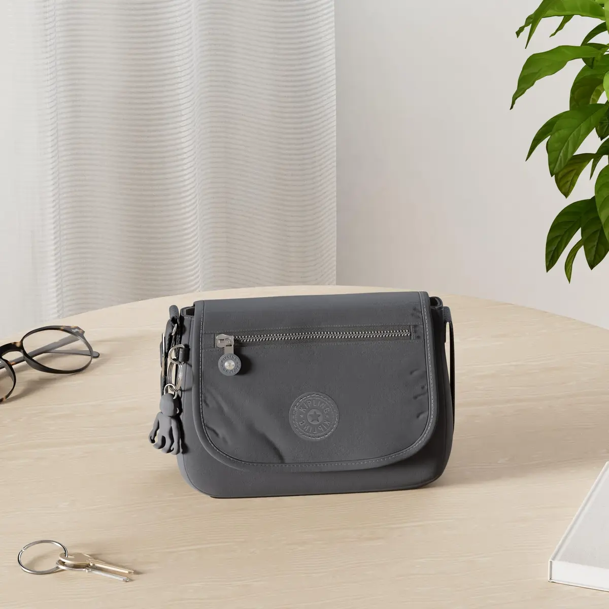Kipling Women's Sabian U Minibag Lightweight Crossbody Mini Bag 2L (7.75"L x 5.75"H x 3.5"D) | Water-Resistant Nylon - view 2