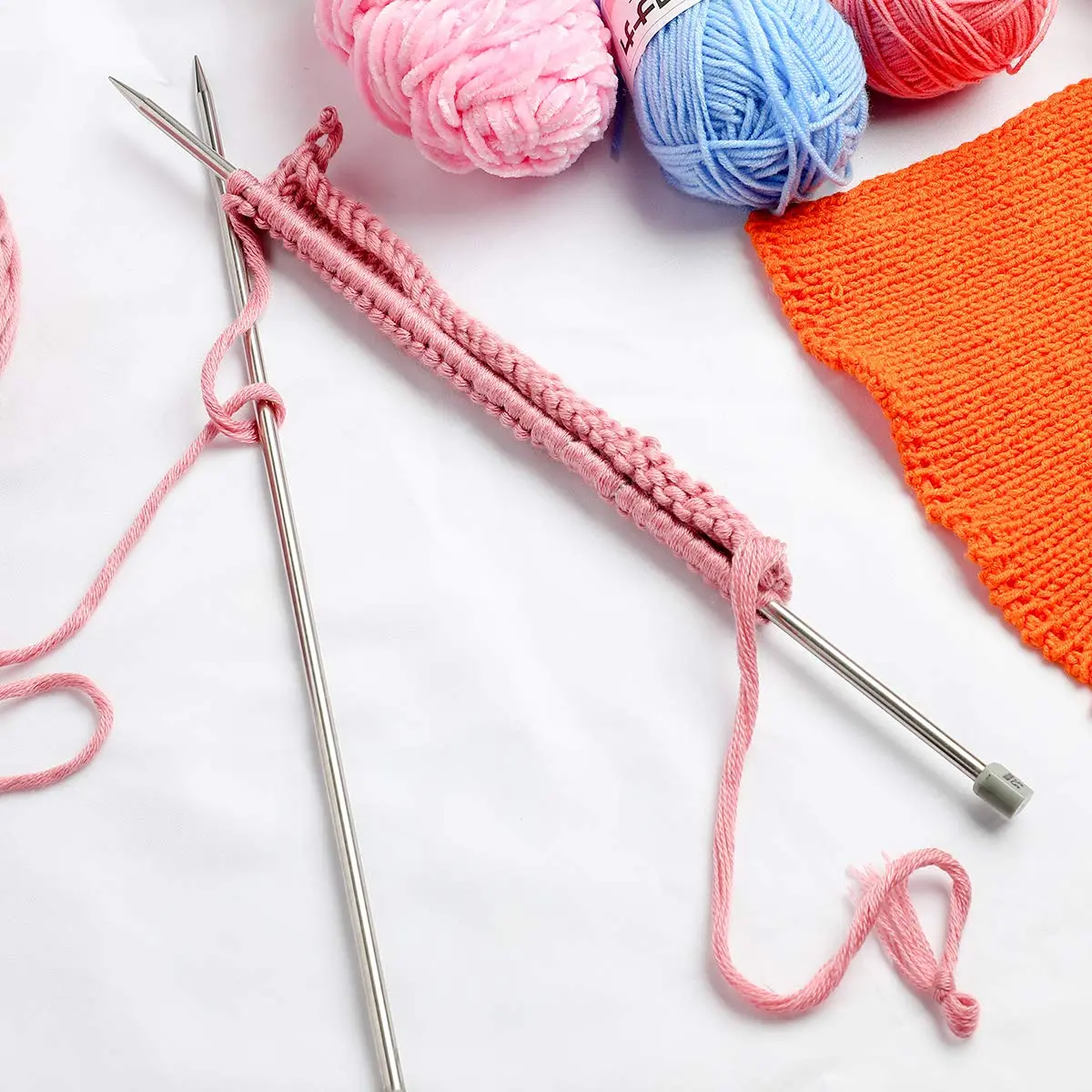 KOKNIT Knitting Needle Set 13.5'' | 22PCS Stainless Steel, Lightweight, Full Size, Travel Ready - view 5