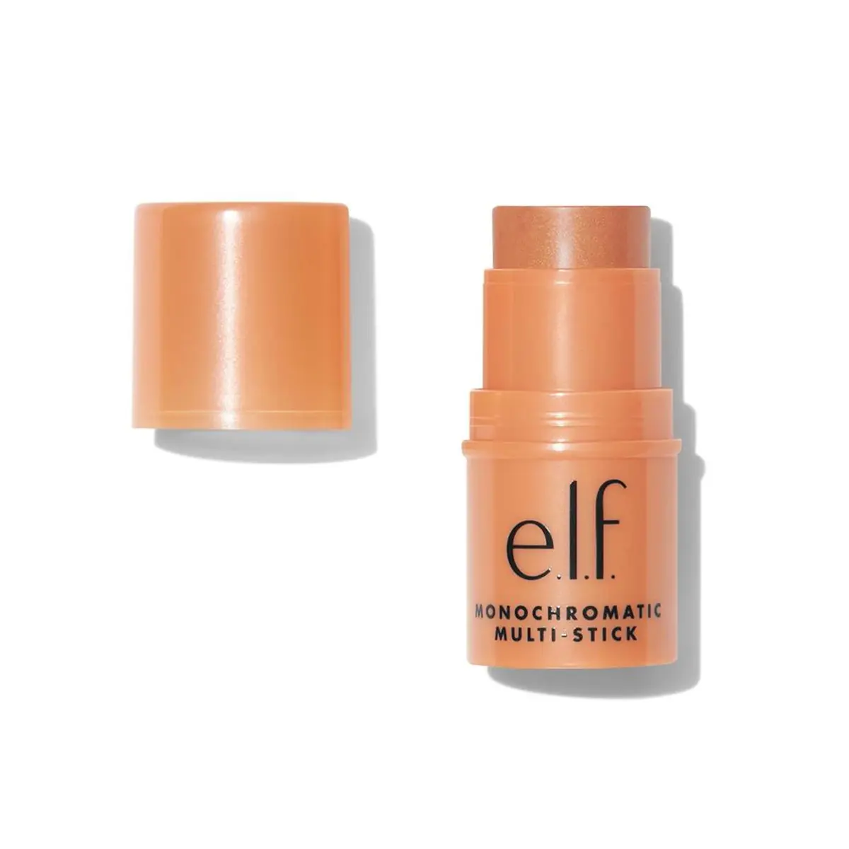e.l.f. Monochromatic Multi Stick Glowing Mango 4.4g (0.16 Oz) | Vegan & Cruelty-Free Cream-to-Powder Stick - main product image