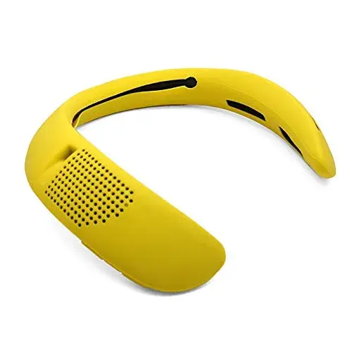 ZALUJMUS Silicone Protective Case for Bose Soundwear Companion Wearable Speaker | Yellow, Soft Case - main product image