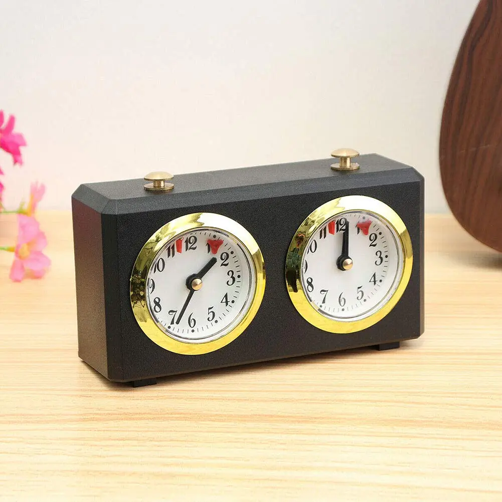 Hongwen Chess Clock Mechanical Analog Timer 15x5.5x9cm | Accurate, Portable & Durable - view 5