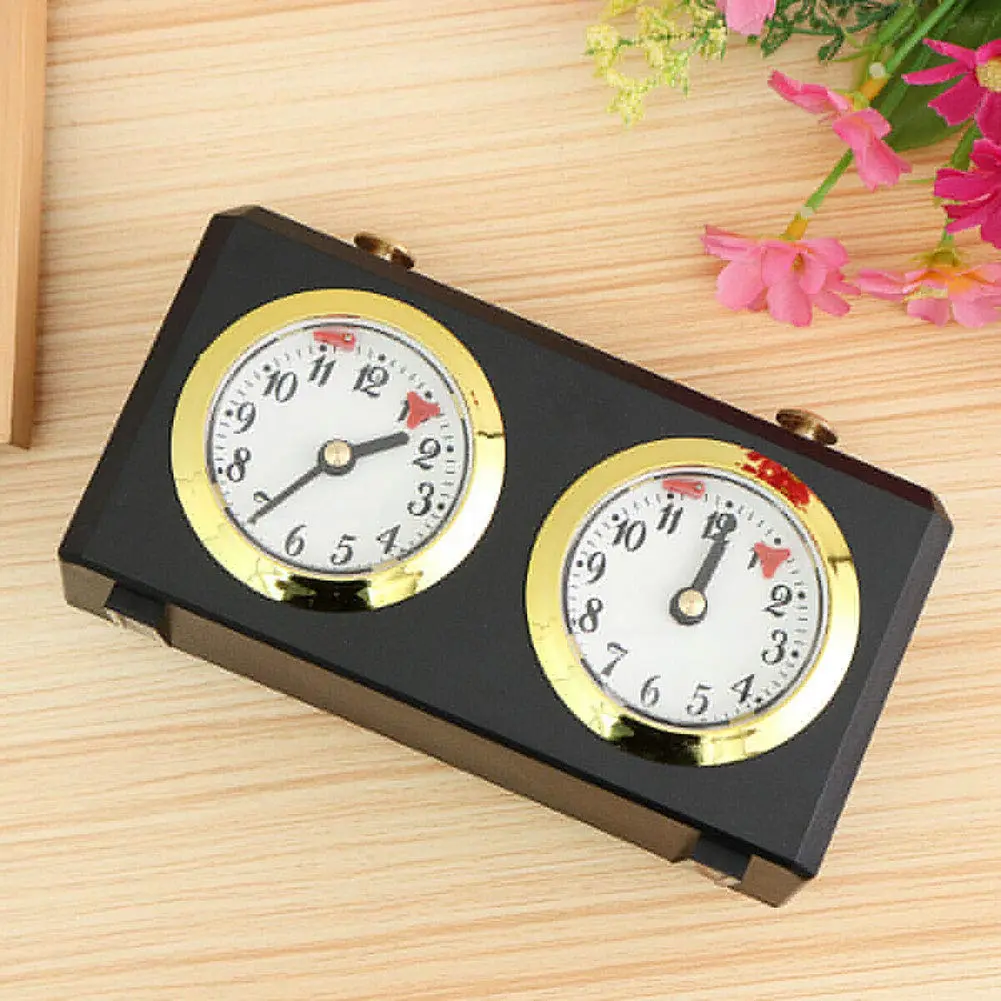 Hongwen Chess Clock Mechanical Analog Timer 15x5.5x9cm | Accurate, Portable & Durable - view 6