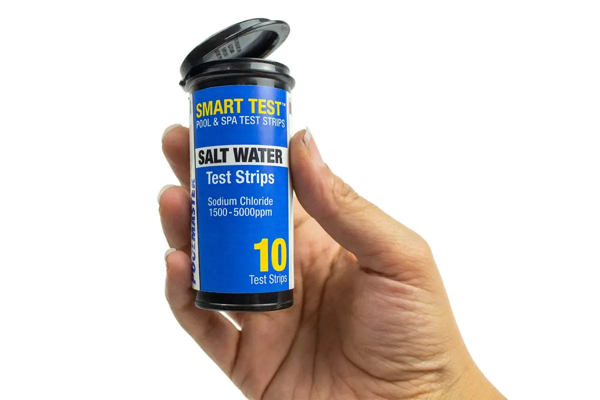 Poolmaster Salt Water Swimming Pool and Spa Water Chemistry Testing Strips 10 Count | Tests Sodium Chloride 1500-5000ppm - view 6