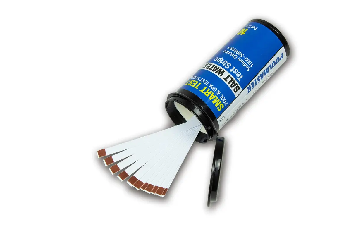 Poolmaster Salt Water Swimming Pool and Spa Water Chemistry Testing Strips 10 Count | Tests Sodium Chloride 1500-5000ppm - view 8