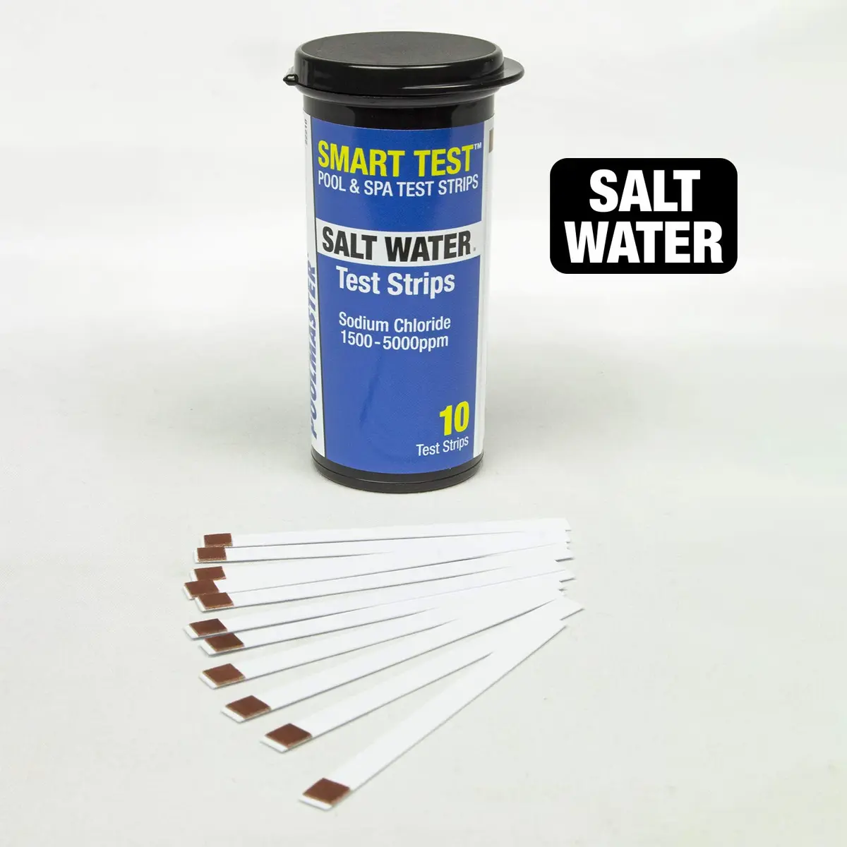 Poolmaster Salt Water Swimming Pool and Spa Water Chemistry Testing Strips 10 Count | Tests Sodium Chloride 1500-5000ppm - view 3