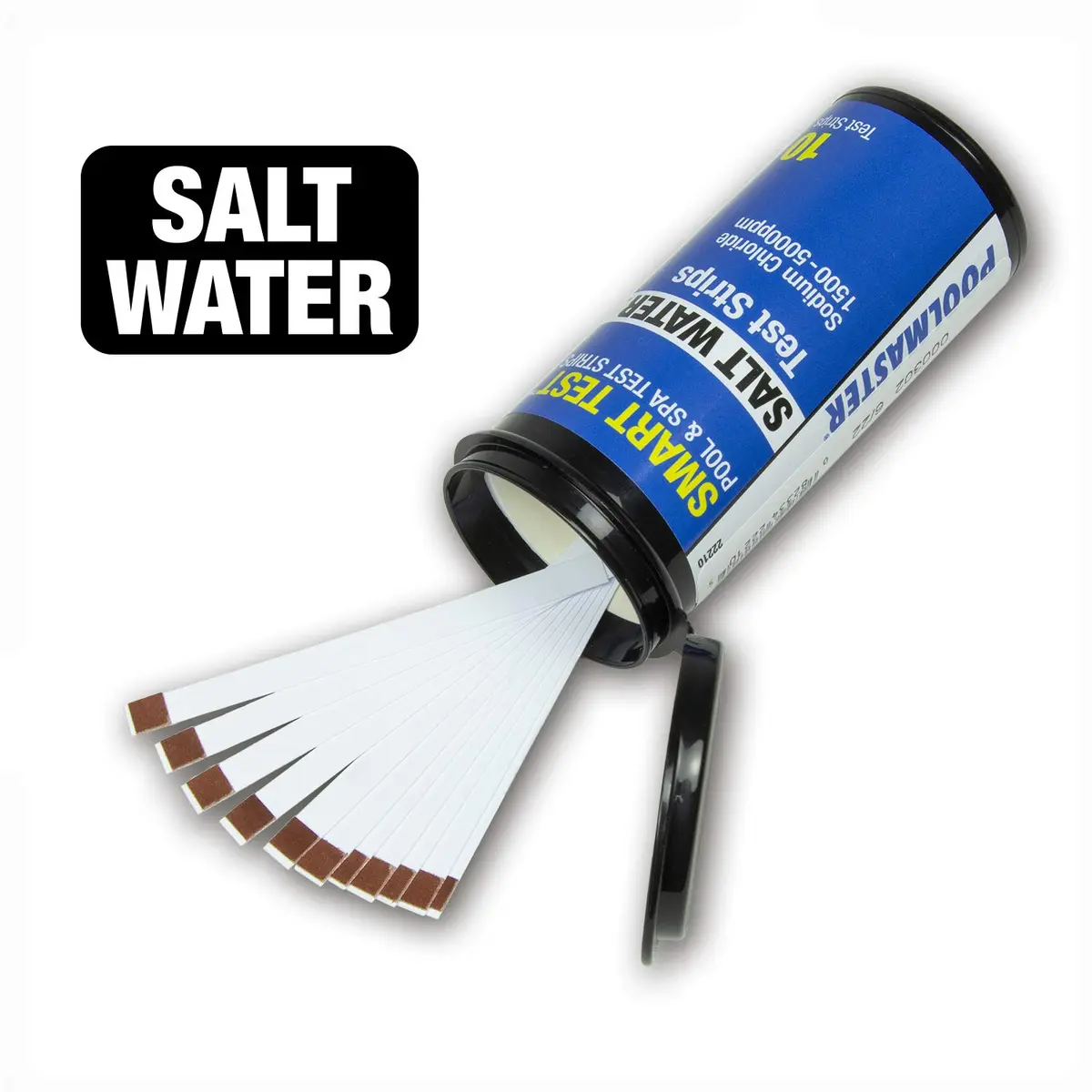 Poolmaster Salt Water Swimming Pool and Spa Water Chemistry Testing Strips 10 Count | Tests Sodium Chloride 1500-5000ppm - view 4