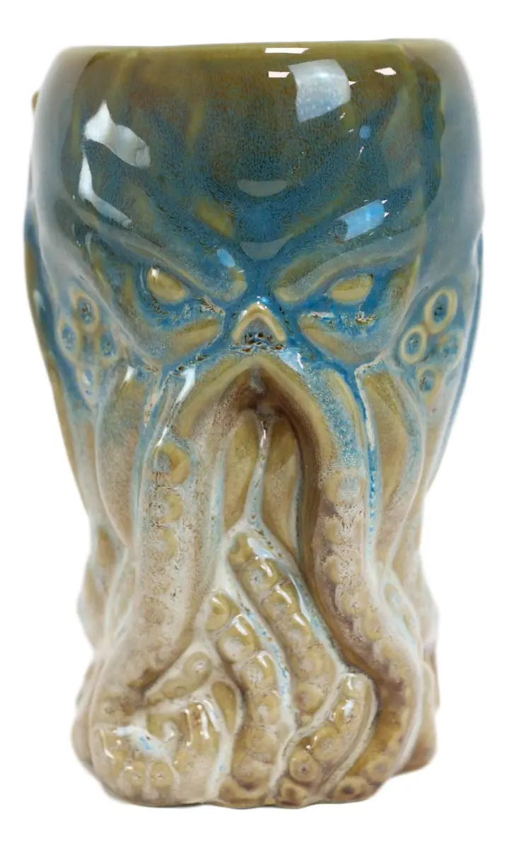 Ebros Gift Nautical Cthulhu Cosmic Monster Tall Mug 16oz | Mythical Fantasy Drinkware - main product image