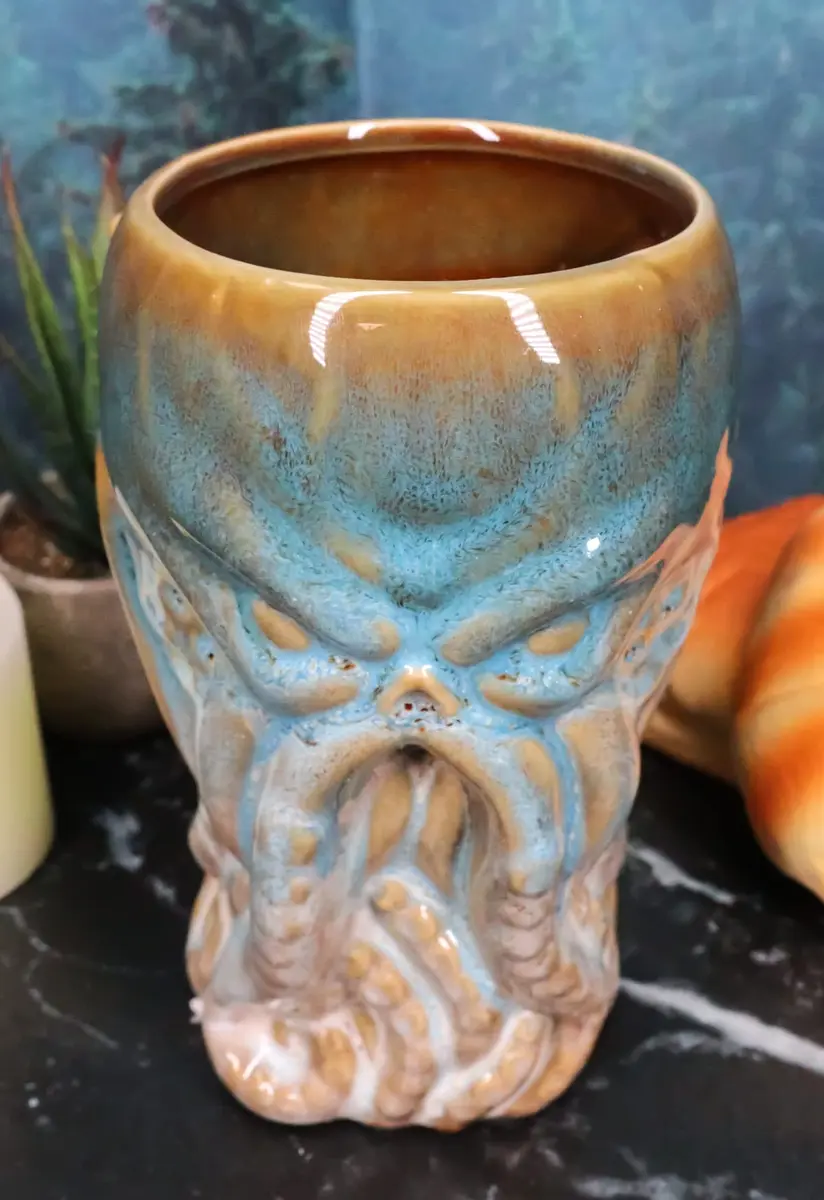 Ebros Gift Nautical Cthulhu Cosmic Monster Tall Mug 16oz | Mythical Fantasy Drinkware - view 9