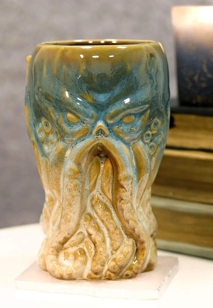 Ebros Gift Nautical Cthulhu Cosmic Monster Tall Mug 16oz | Mythical Fantasy Drinkware - view 2