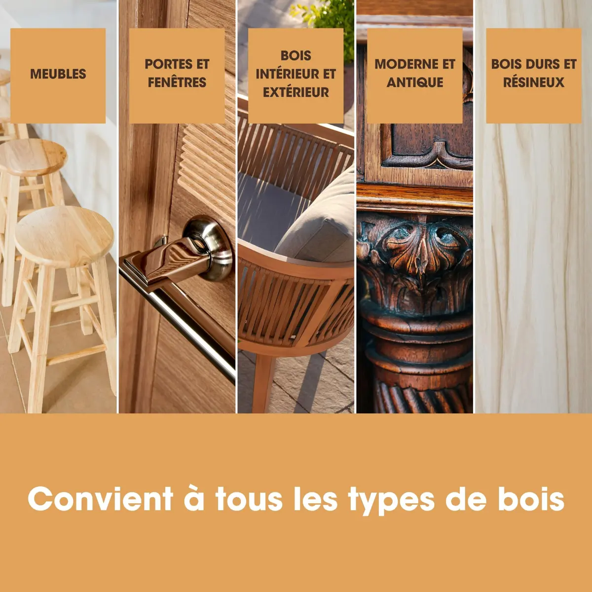 Furniture Clinic Wood Stain, Water-Based & Fast Drying, Mahogany | Non-Toxic Indoor & Outdoor Finish (102 words) - view 8