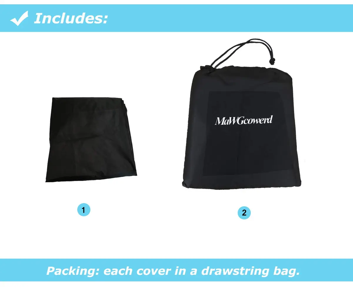 MaWGcowerd Non-Folding Treadmill Cover — 200cm x 96cm x 150cm | Waterproof Oxford Fabric for Home Gym Protection - view 7