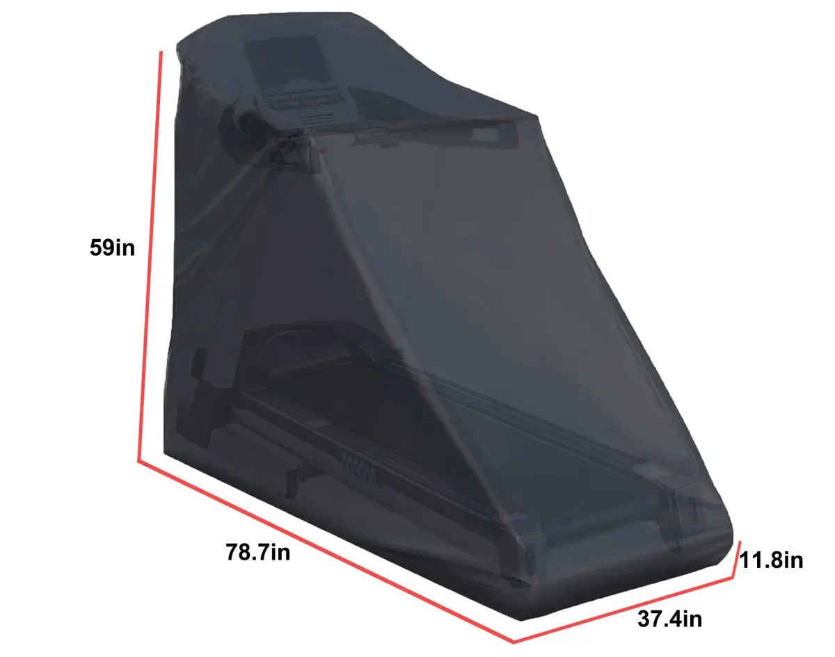 MaWGcowerd Non-Folding Treadmill Cover — 200cm x 96cm x 150cm | Waterproof Oxford Fabric for Home Gym Protection - view 3