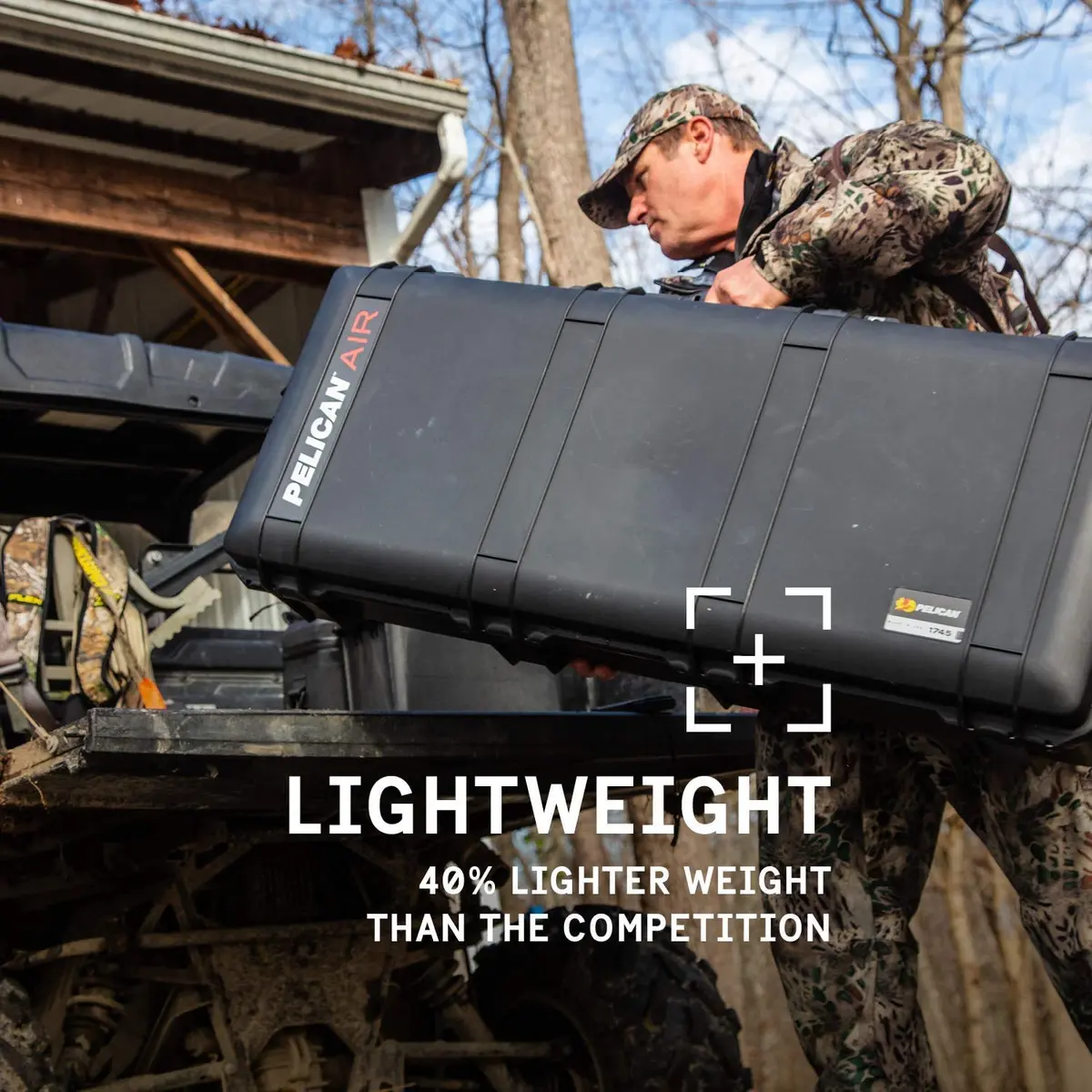 Pelican CASE AIR Bow Black 017450-0121-110 | Rugged Impact-Resistant Bow Case (120 chars) - view 8