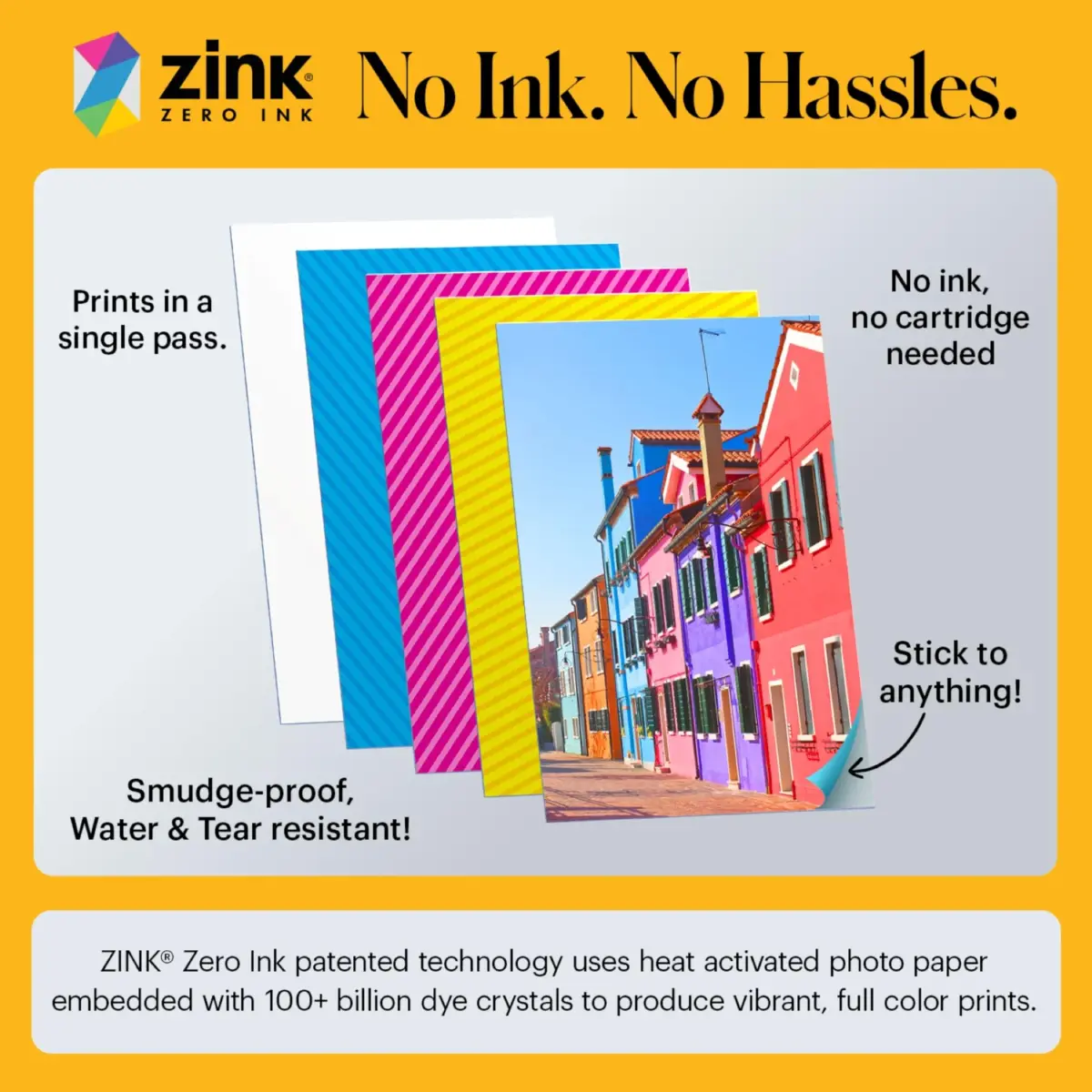 KODAK Step Wireless Mobile Photo Printer White Gift Bundle | Prints 2x3" Photos Instantly - view 6