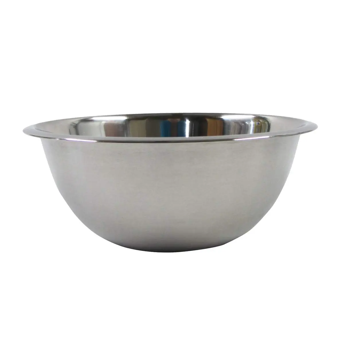 TG,LLC Medium Stainless Steel 3 Quart (2.84 L) Mixing Bowl | Polished Mirror Finish for Baking & Cooking - main product image