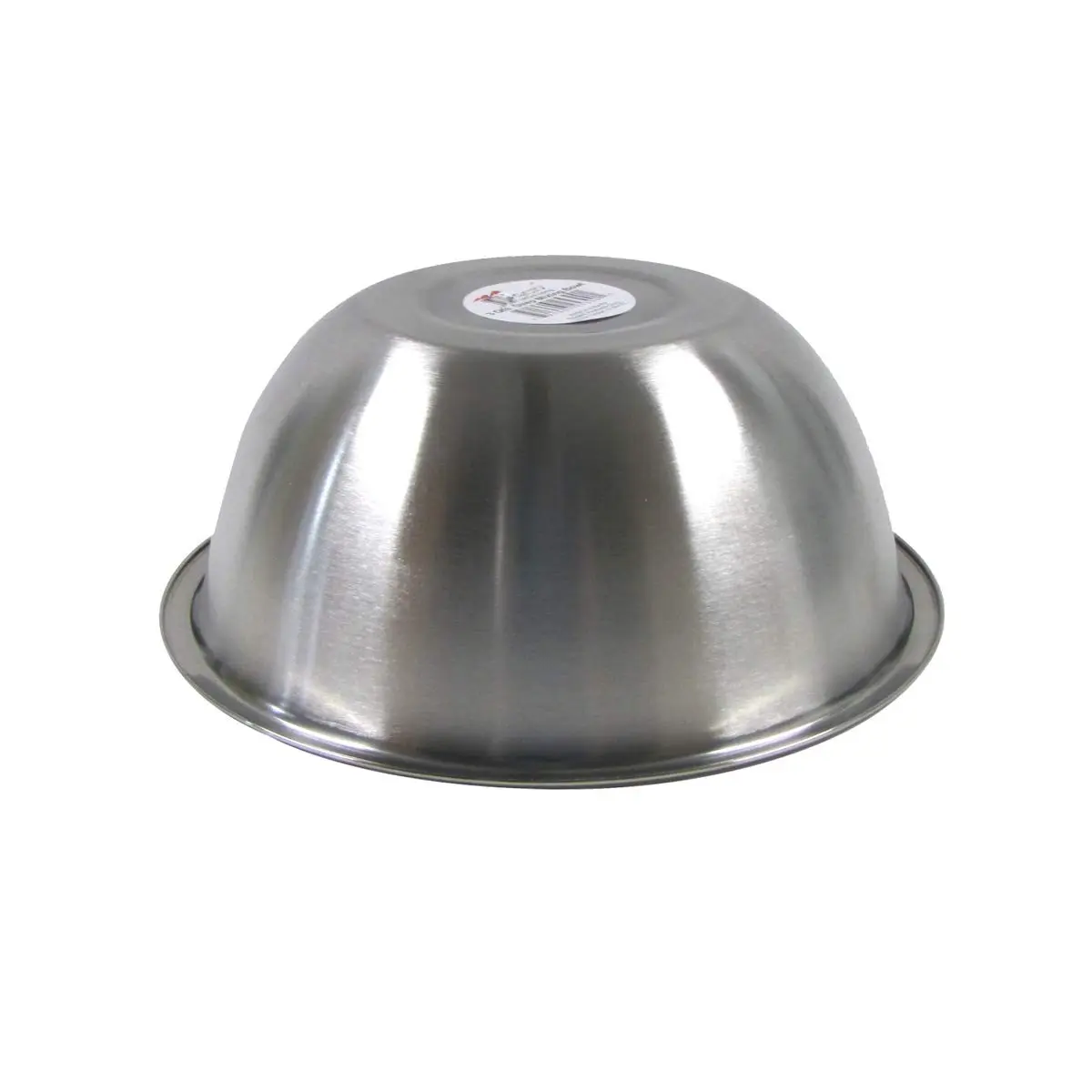 TG,LLC Medium Stainless Steel 3 Quart (2.84 L) Mixing Bowl | Polished Mirror Finish for Baking & Cooking - view 3