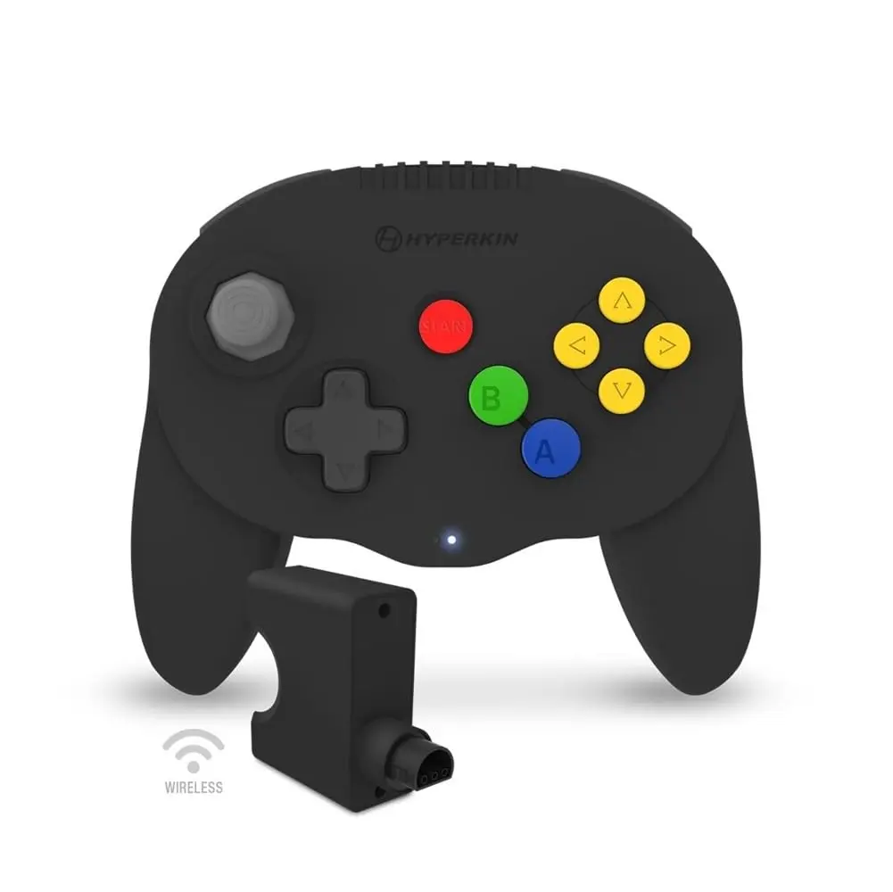 Hyperkin Admiral Wireless BT Controller for Nintendo 64 (Space Black) | Ergonomic, High-Performance Gaming - view 2