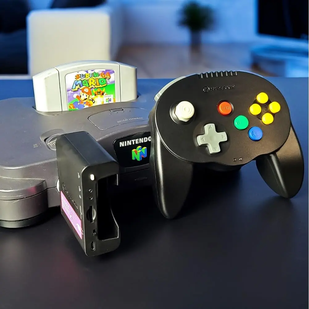 Hyperkin Admiral Wireless BT Controller for Nintendo 64 (Space Black) | Ergonomic, High-Performance Gaming - view 4