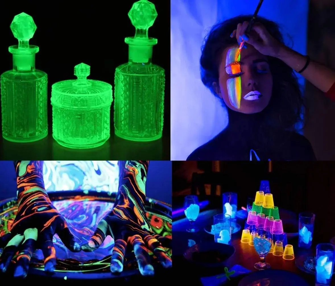 HouLight LED Blacklight Tube 6W (18cm / 0.4lb) | 395-400nm UV Glow for Parties & Art - view 3