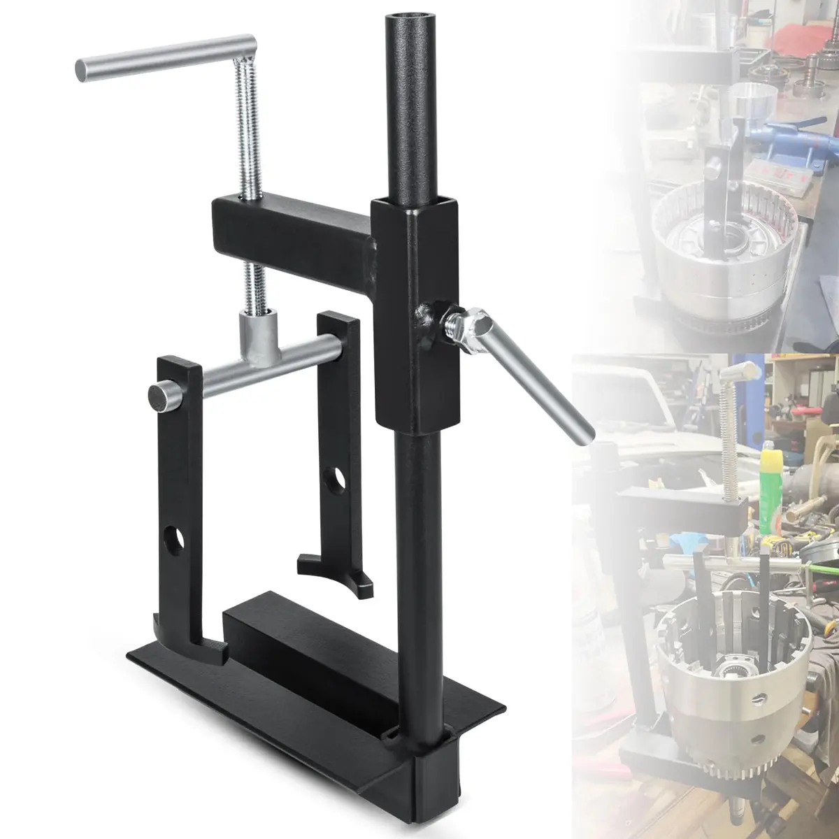 Bonbo T-0158 Universal Clutch Drum Spring Compressor Heavy Duty Steel | Adjustable Deep Drum Tool - view 6