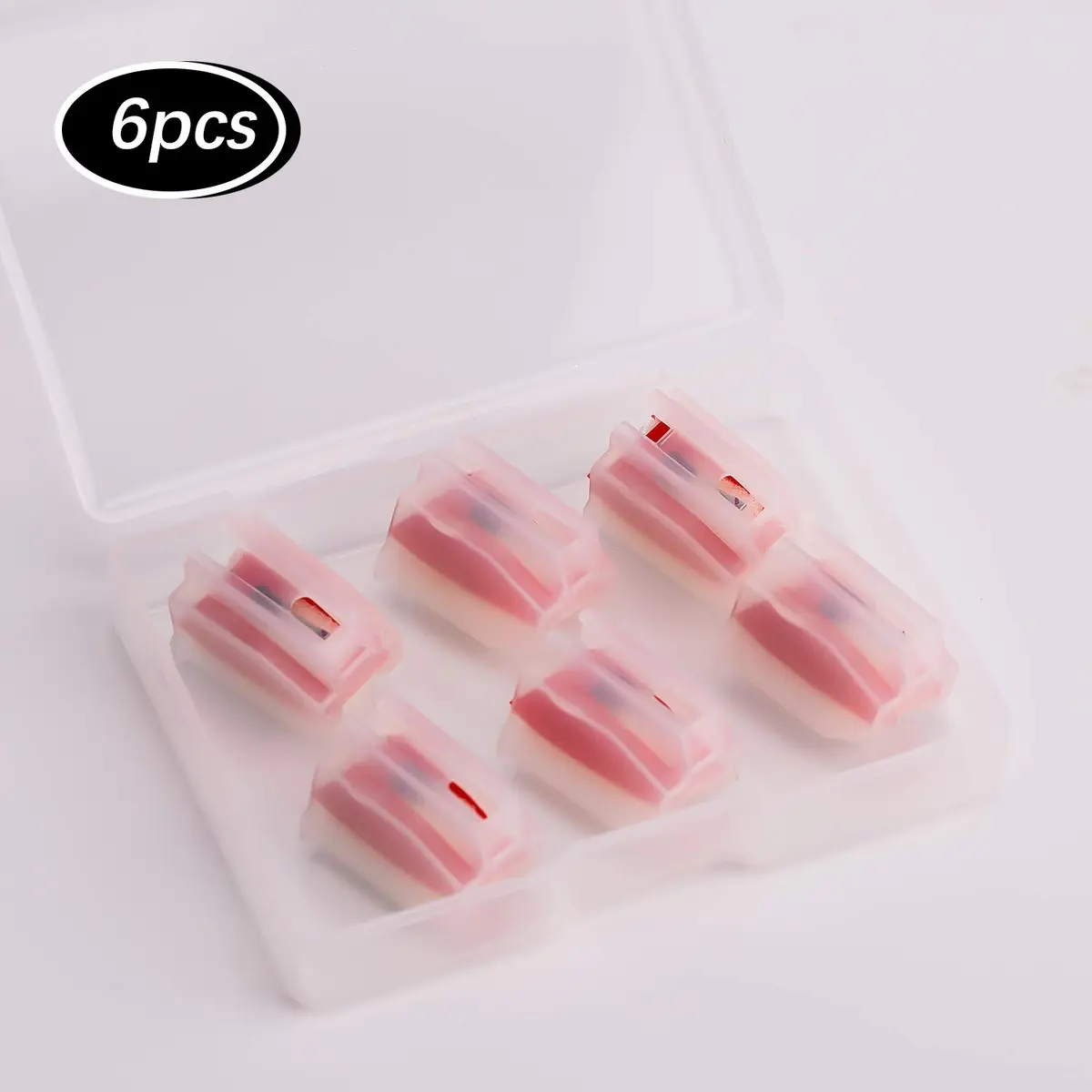 LUTER Record Player Needles Set of 6 | Vinyl Turntable Stylus Replacement Accessories (Red) - view 6