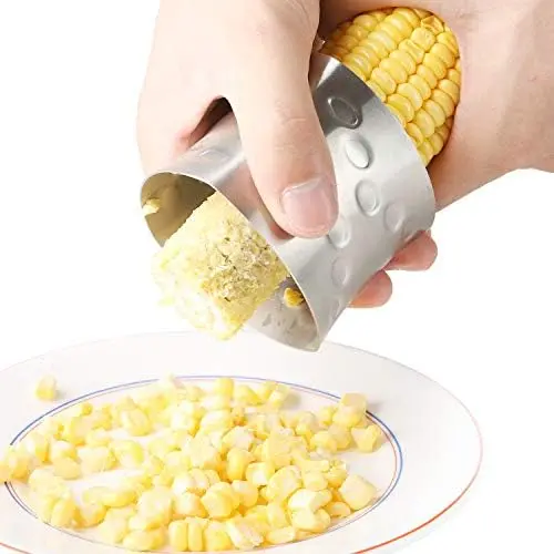 CHWAIKA Corn Stripper Cutter Stainless Steel Corn Peeler | Effortless Kernel Removal in India - view 8