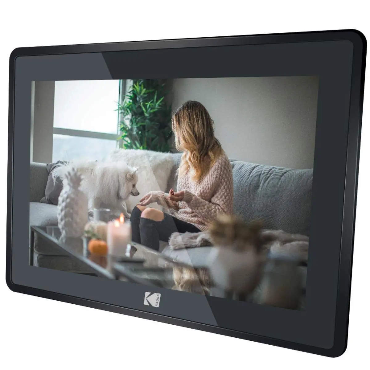 KODAK 10-Inch Touch Screen Digital Picture Frame | Wi-Fi Enabled with 16GB Internal Memory, HD Display & Multi-Function Support - main product image