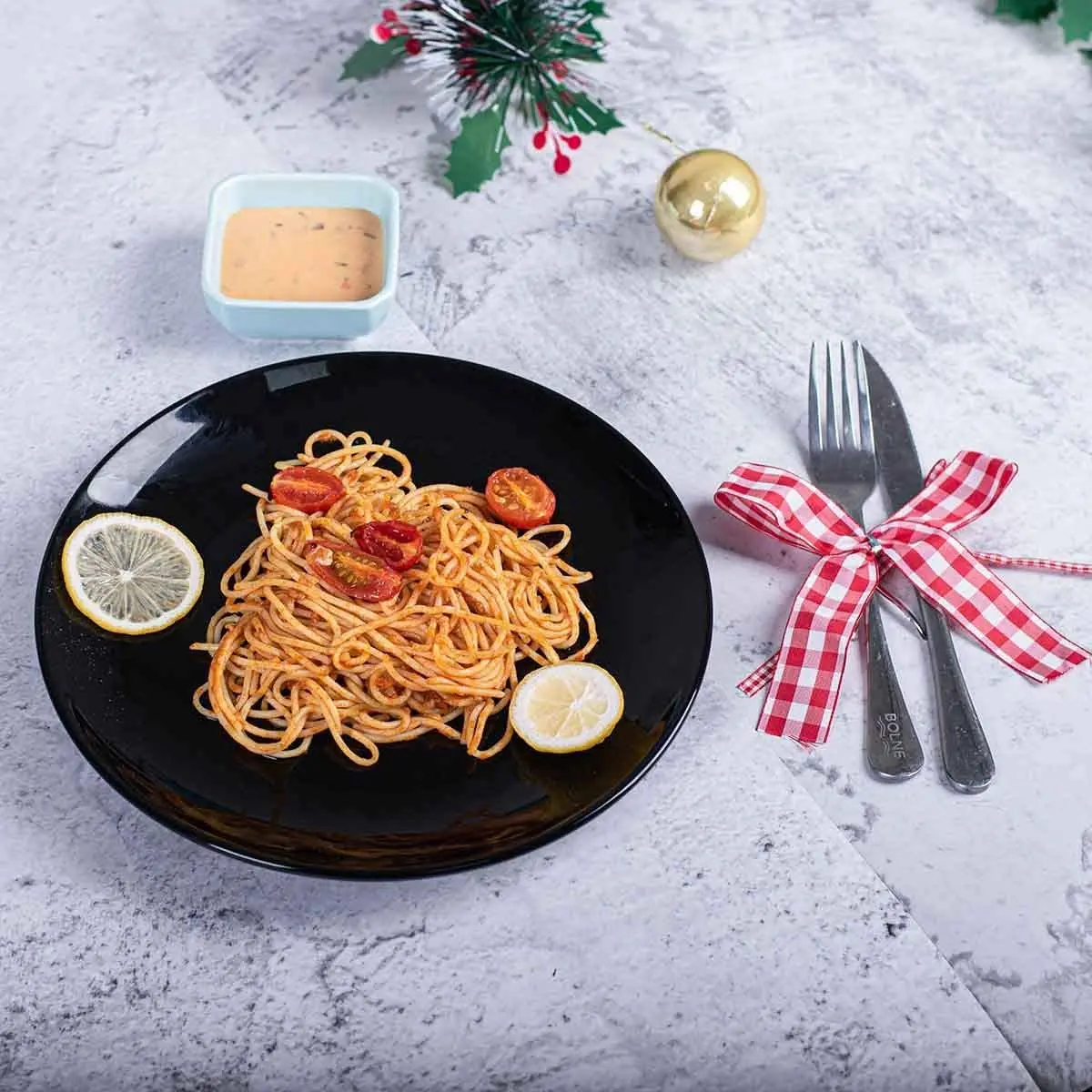 DELLING 10 Inch Black Porcelain Dinner Plates Set of 4 | Chip Resistant, Microwave & Oven Safe - view 6
