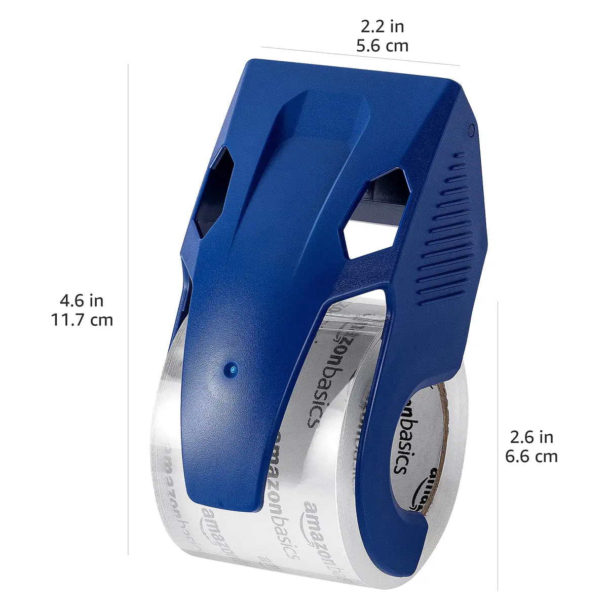 Amazon Basics Heavy Duty Packaging Tape with Dispenser 1.88" x 22.2 yds (5.03 cm x 20.3 m) 6-Pack | Strong Adhesive for Shipping & Moving - view 3